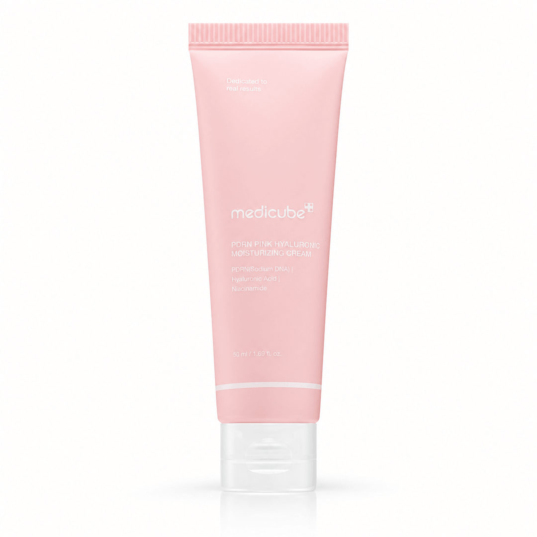 Medicube | PDRN Pink Hyaluronic | Moisturizing Cream 50ml | Lightweight Hydration & Dewy Glow | MPDRNPHMC