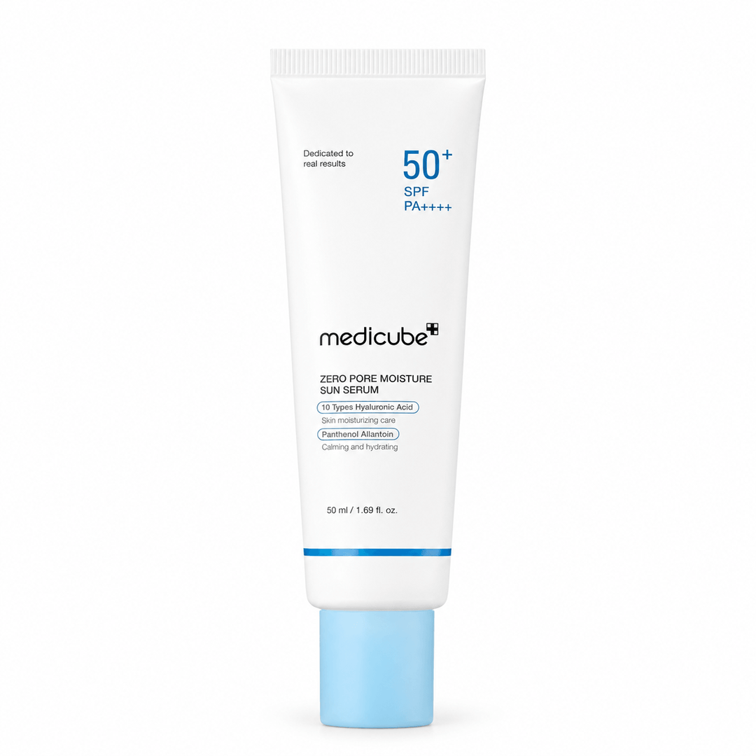Medicube | Zero Pore Moisture | Sun Serum SPF50+ PA++++ 50ml | Hydrating Pore-Care & Lightweight UV Protection | MZPMSS
