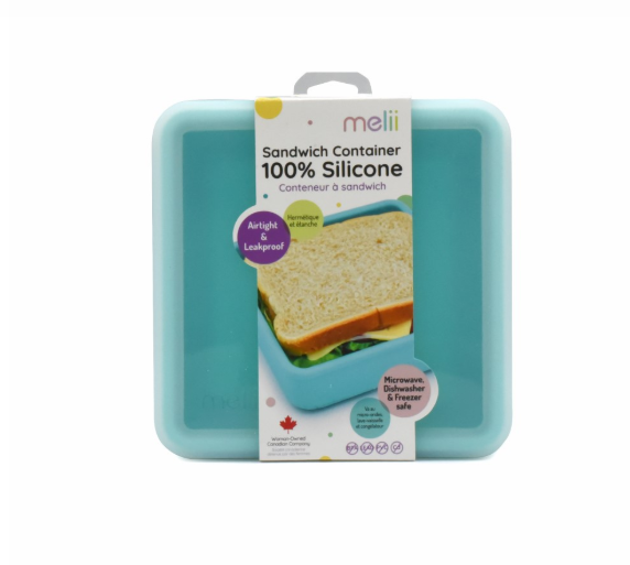Melii – Δοχείο Σιλικόνης για Τοστ Blue MEL23210