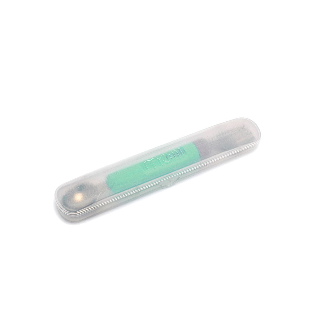Melii  Κουταλοπίρουνο Spork On the Go (σε θήκη) – Mint/Grey MEL11250