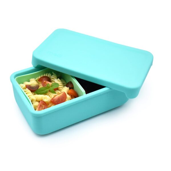Melii Bento Σιλικόνης 2 Θέσεων 700ml  aqua MEL22310