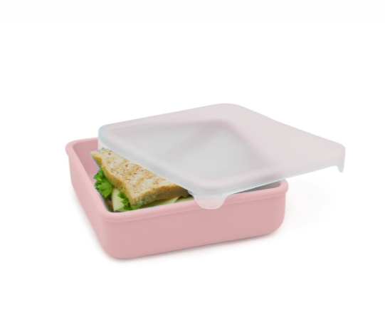 Melii – Δοχείο Σιλικόνης για Τοστ Pink MEL23200
