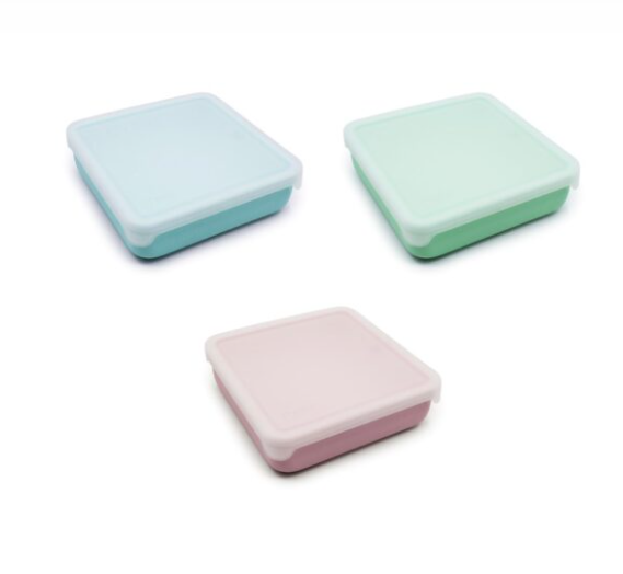 Melii – Δοχείο Σιλικόνης για Τοστ Pink MEL23200