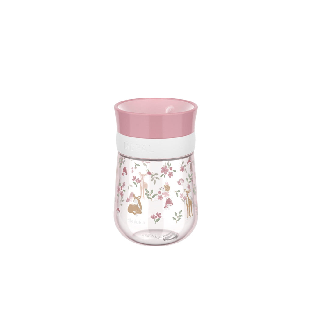 LITTLE DUTCH. Εκπαιδευτικό ποτηράκι περιμετρικό Mio 300 ml - Fairy Garden