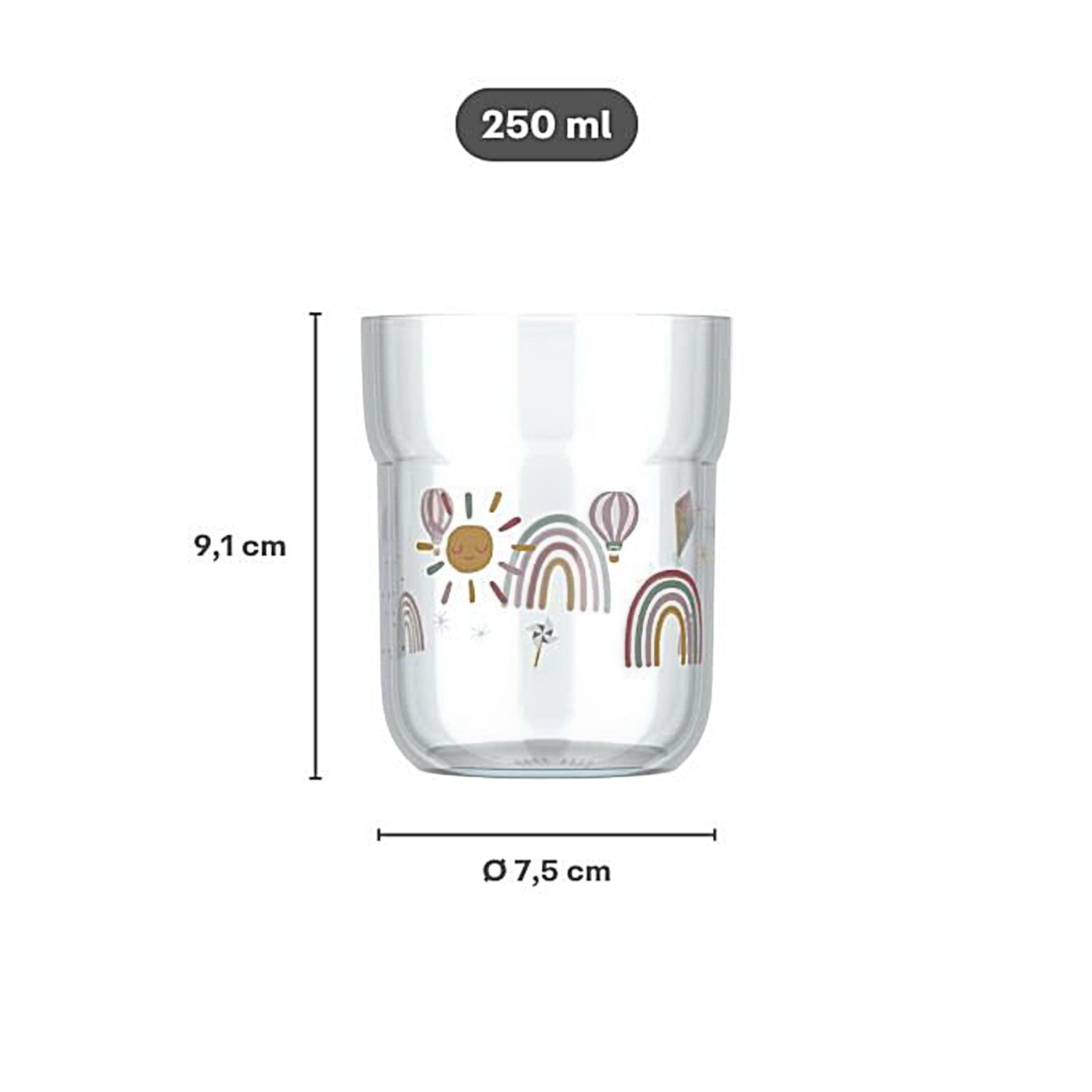 LITTLE DUTCH. Παιδικό ποτήρι Mio 250 ml - Forest Friends