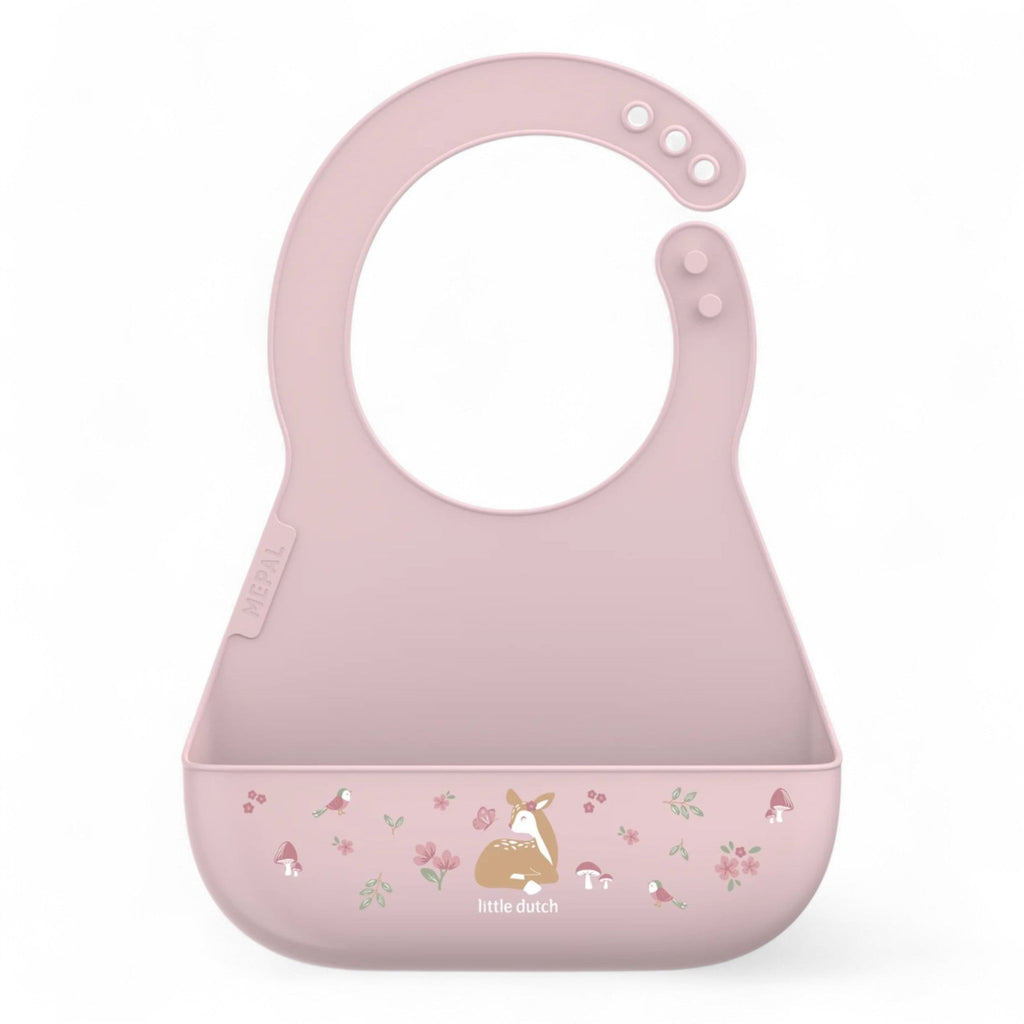 LITTLE DUTCH. Σαλιάρα σιλικόνης Mio Fairy Garden