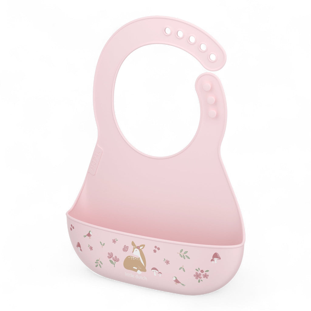 LITTLE DUTCH. Σαλιάρα σιλικόνης Mio Fairy Garden
