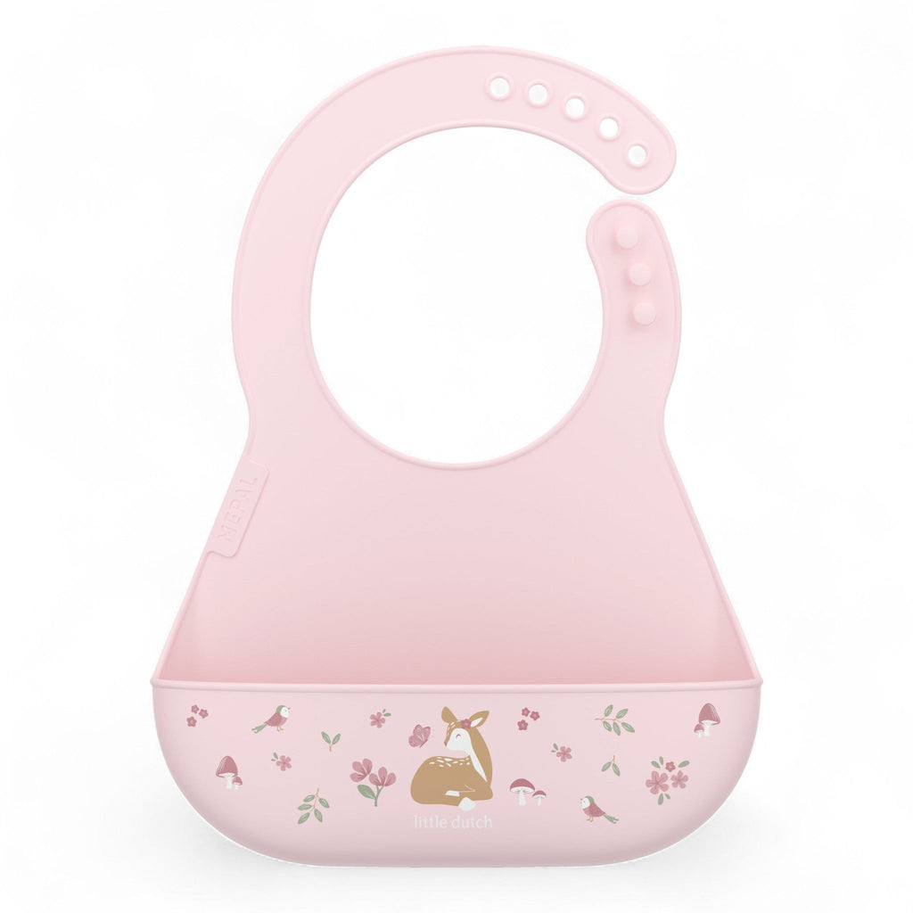 LITTLE DUTCH. Σαλιάρα σιλικόνης Mio Fairy Garden