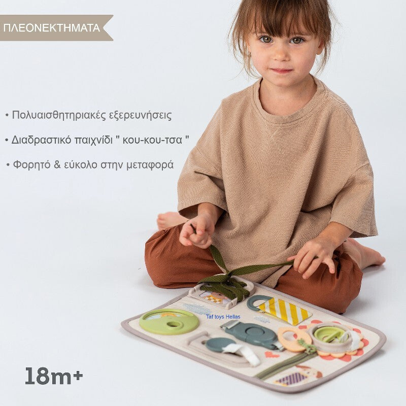 Taf Toys Παιχνίδι Δραστηριοτήτων  Snap 'n Learn Board 18+ Μηνών T-13485