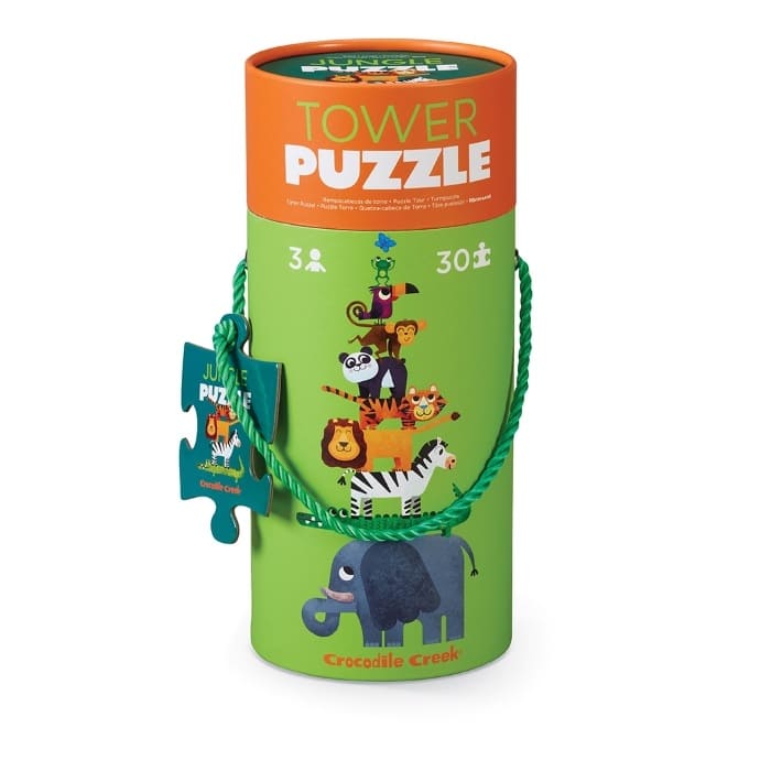 CROCODILE CREEK | Tower Puzzle Jungle | Ζούγκλα | Παζλ 30τεμ.
