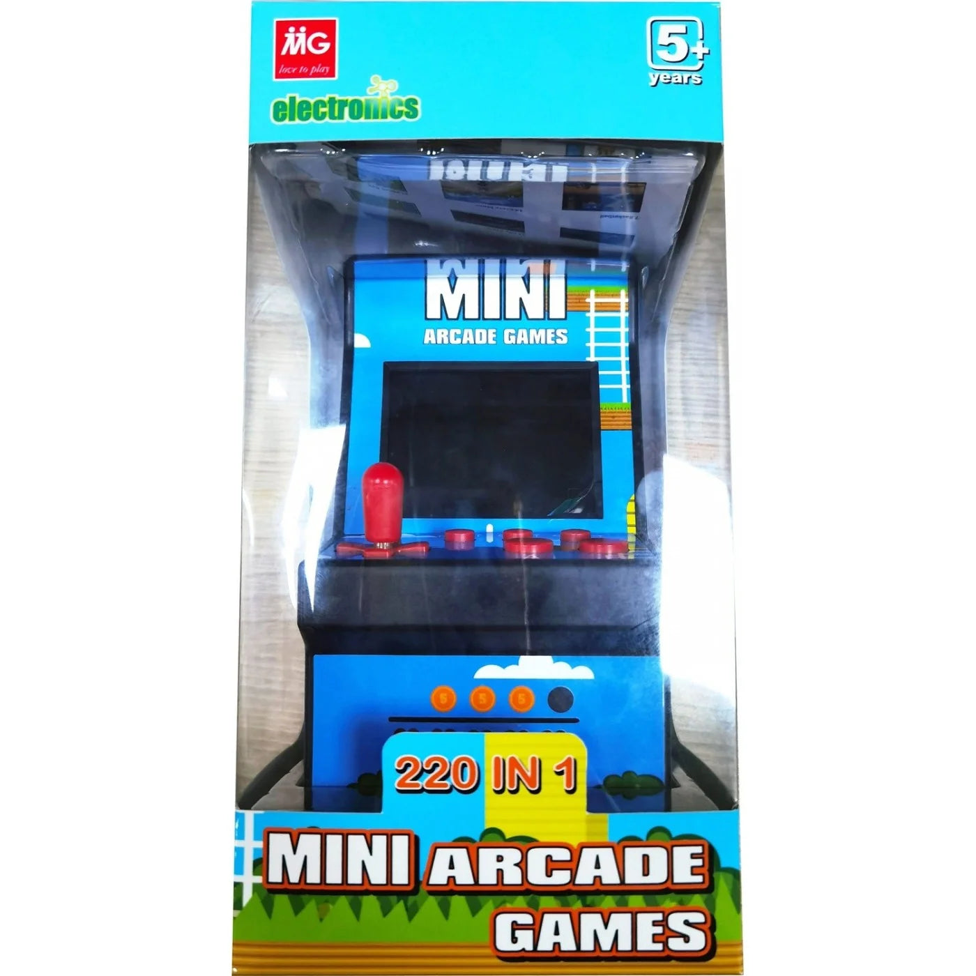 MG TOYS Mini Arcade Games 220 In 1 16Bit