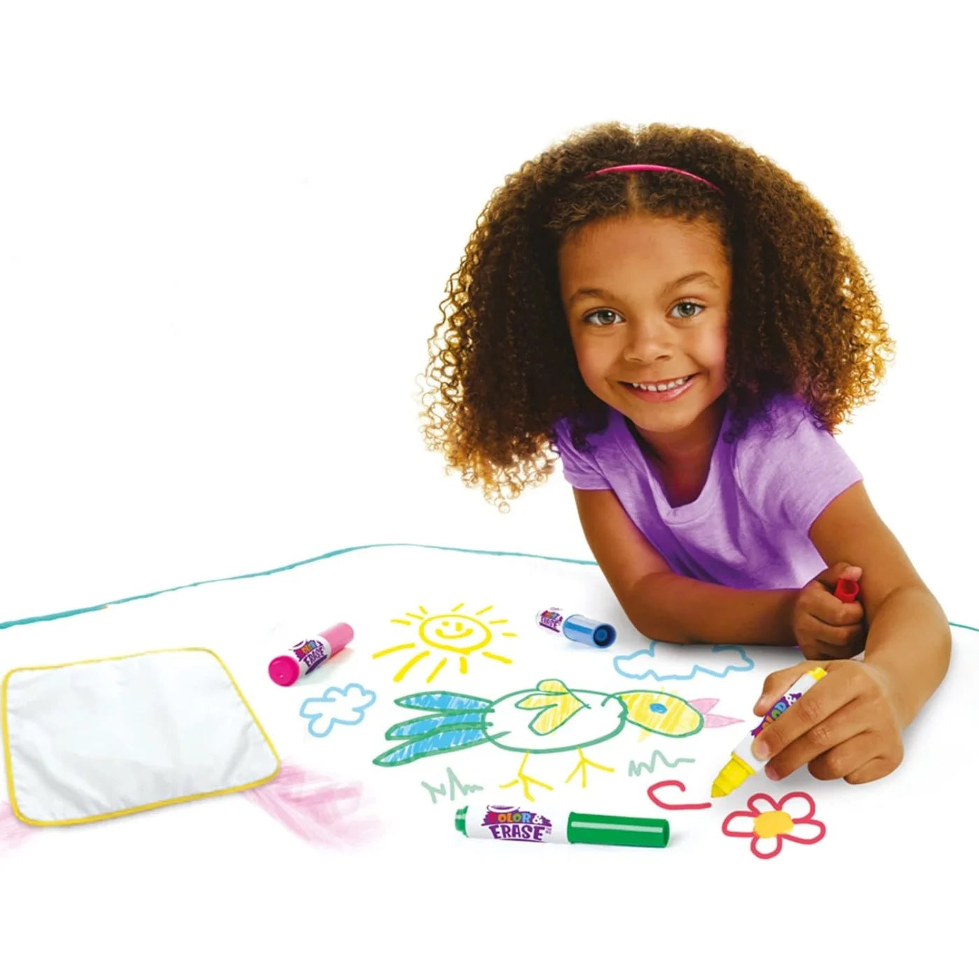 Crayola Χαλάκι Ζωγραφικής Color Pop & Erase 60×90εκ. (CRY05000)