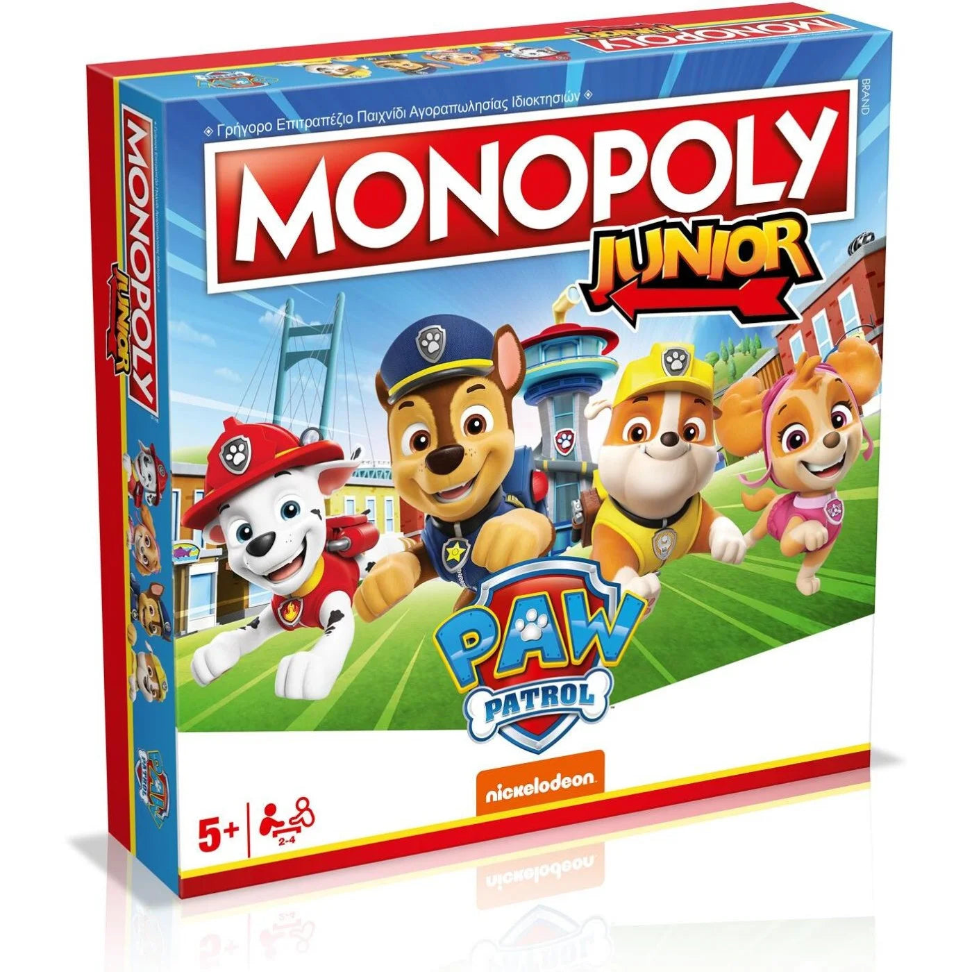winning moves Monopoly – Junior Paw Patrol Επιτραπέζιο (Ελληνική Γλώσσα) (WM04163-GRK) 094789