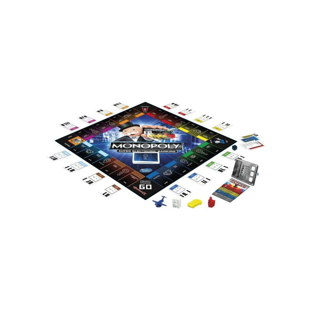 Hasbro Monopoly Super Electronic Banking Ηλεκτρονική Εξαργύρωση Bonus E8978