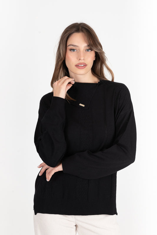 Μπλούζα πλεκτή - M