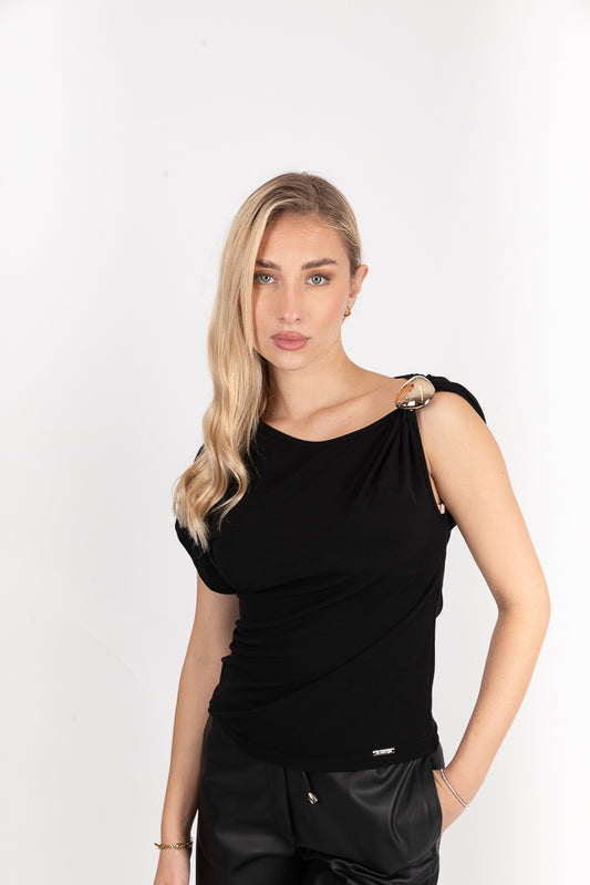 Μπλούζα μαύρη - 1