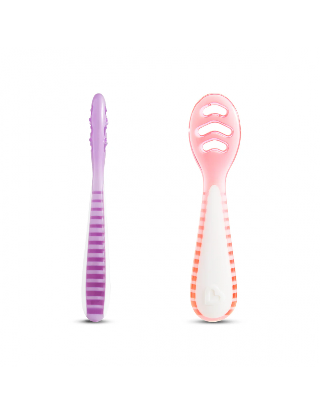 Munchkin  3PK GENTLE DIP SELF-FEEDING SPOON (PNK-PRP)  91510