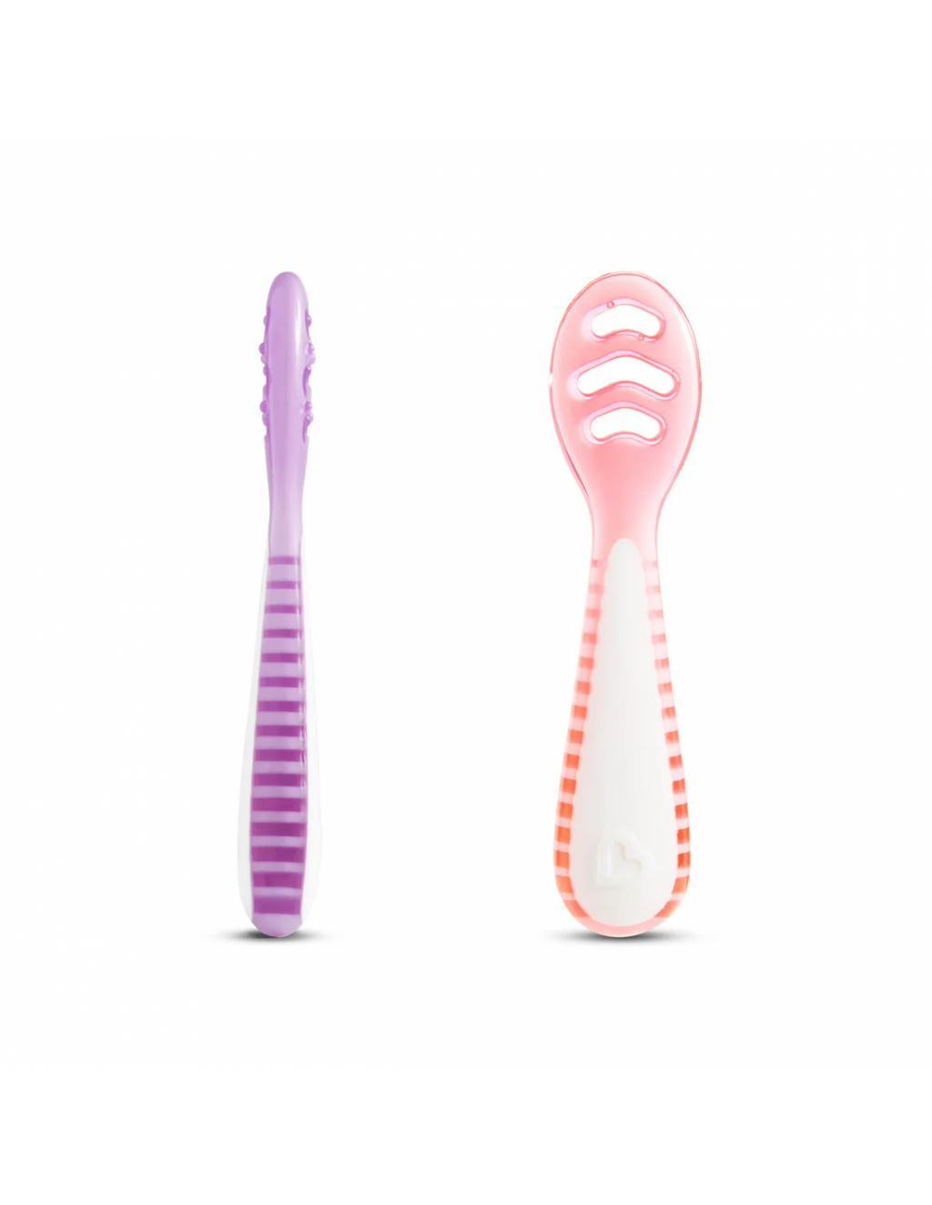 Munchkin  3PK GENTLE DIP SELF-FEEDING SPOON (PNK-PRP)  91510