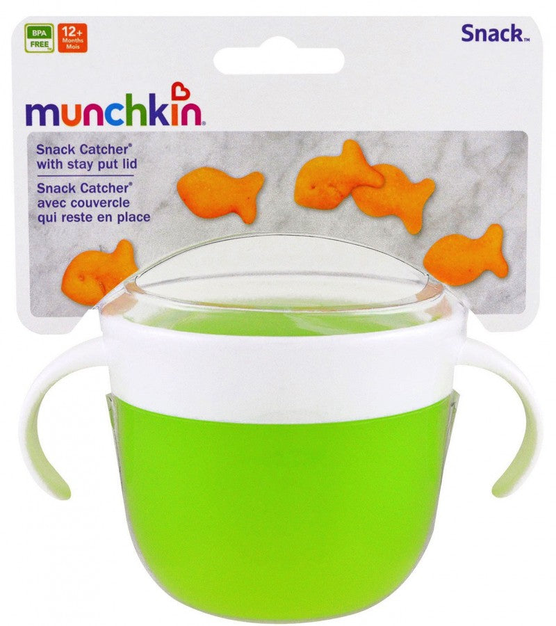 Munchkin Snack Ποτηράκι - Δοχείο Για Σνακ 12m+ Πράσινο 11401c
