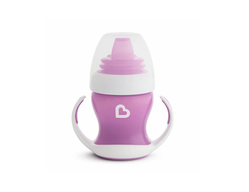 Munchkin Ποτηράκι Εκπαιδευτικό Munchkin Gentle First Cup μωβ 12550