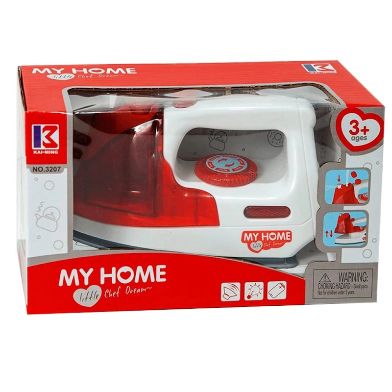 Kider Toys Παιδικό Σίδερο με Φώτα, Ήχους & Ψεκασμό Νερού