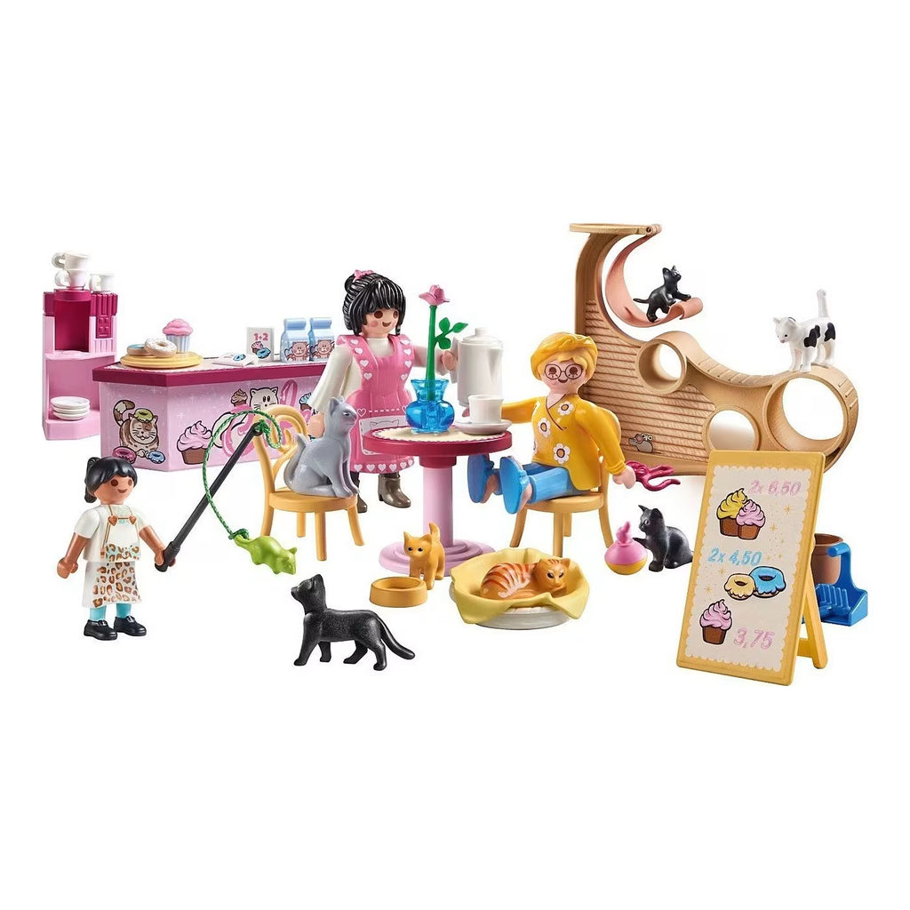 Playmobil My Life Καφετέρια Με Γάτες 71744