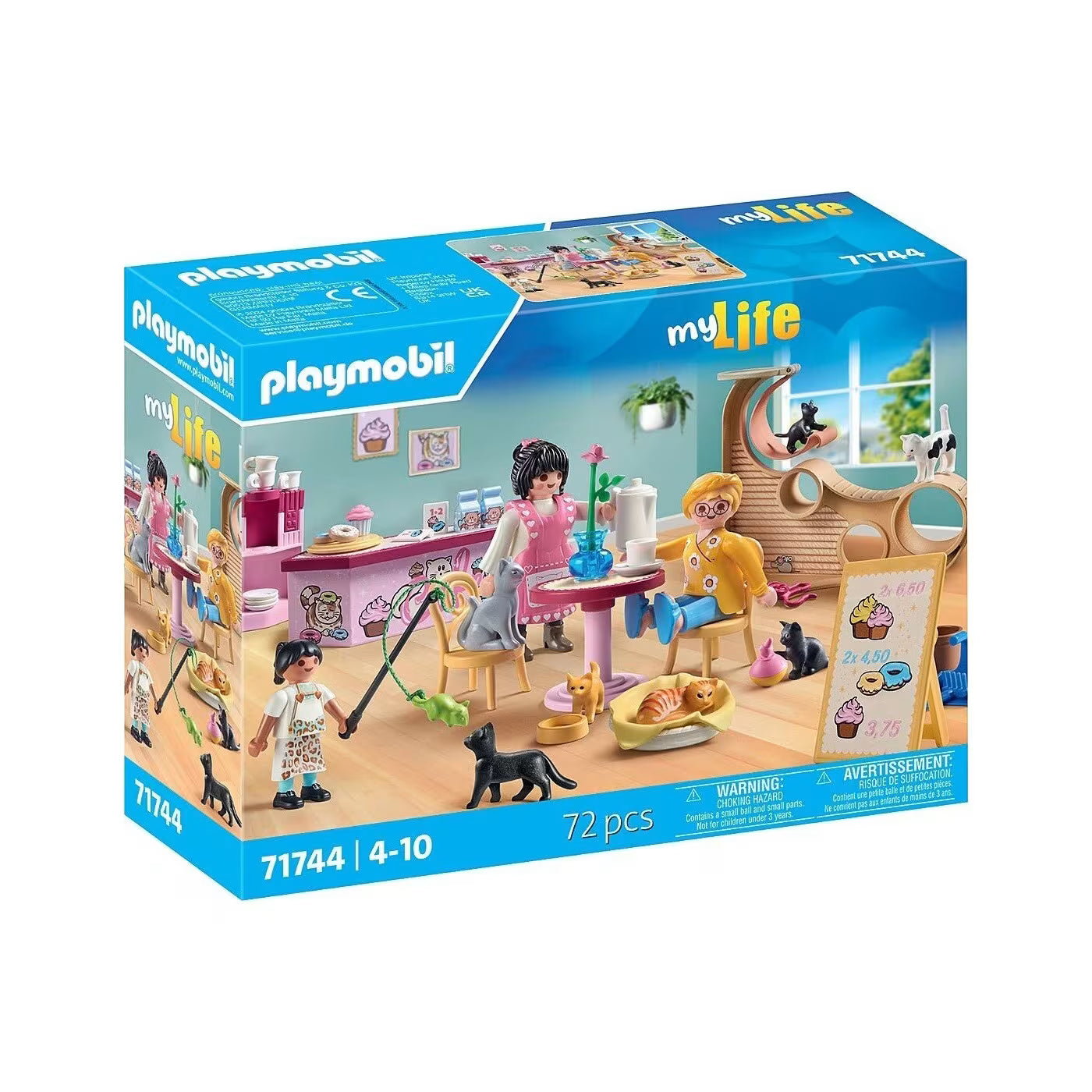 Playmobil My Life Καφετέρια Με Γάτες 71744