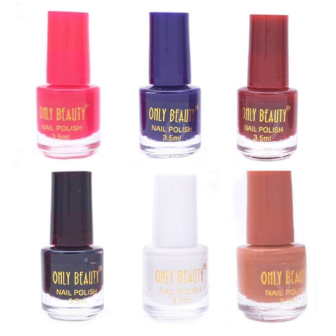 Nail Polish x6 pcs - mini bag