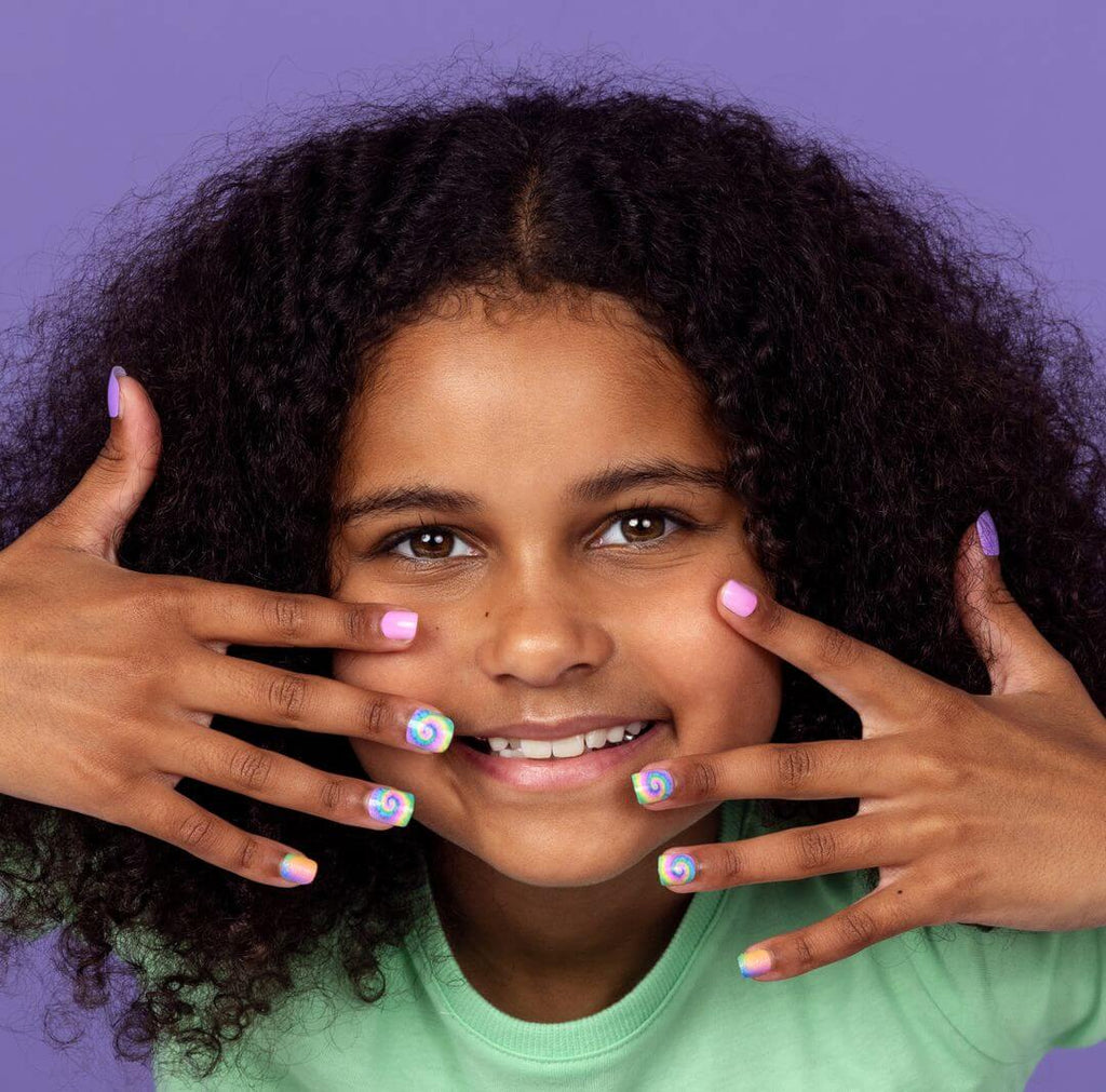 Fairy Floss - Nail Polish x3 &amp; 42 Stickers | Mini Me