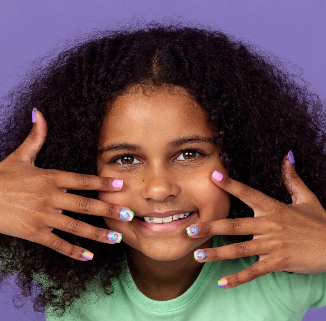 Fairy Floss - Nail Polish x3 &amp; 42 Stickers | Mini Me