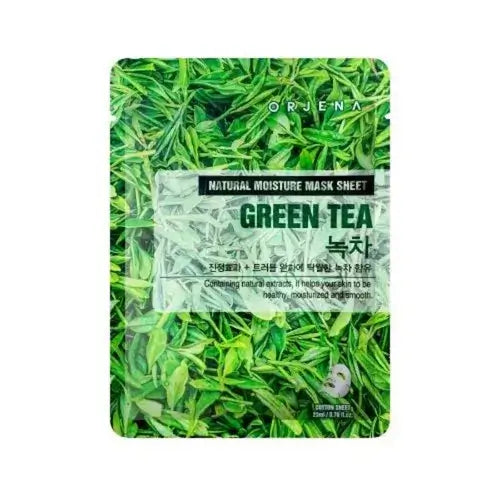 Natural Moisture Sheet Mask - Green Tea | Orjena