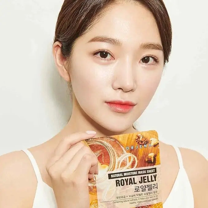 Natural Moisture Sheet Mask - Royal Jelly | Orjena