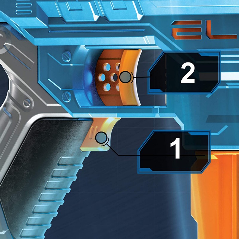 Hasbro Nerf Elite 2.0 Turbine CS 18 Με 36 Βελάκια E9481