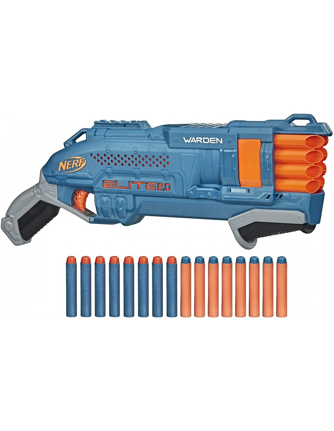 Hasbro Nerf Elite 2.0 Warden DB88 Εκτοξευτής Με 16 Βελάκια (819-99590)