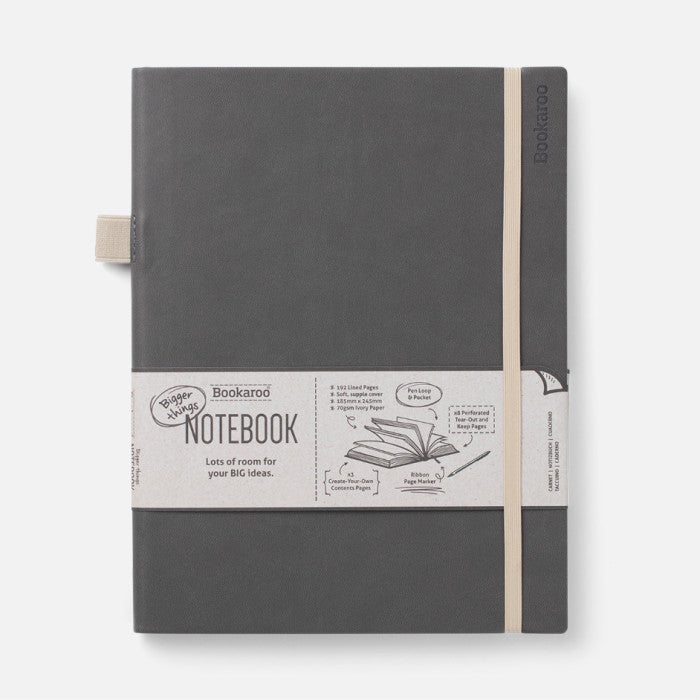 ΣΗΜΕΙΩΜΑΤΑΡΙΟ IF BOOKAROO BIGGER - Γκρι