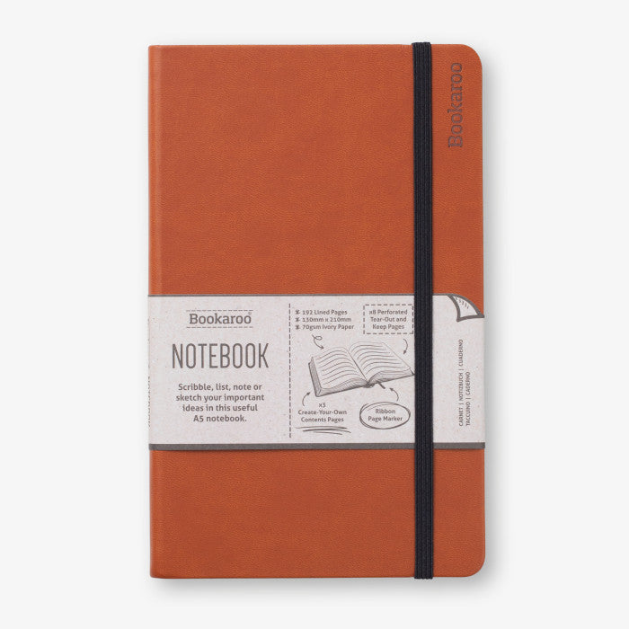 ΣΗΜΕΙΩΜΑΤΑΡΙΟ IF BOOKAROO A5 - Καφέ