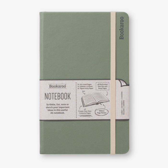 ΣΗΜΕΙΩΜΑΤΑΡΙΟ IF BOOKAROO A5 - Μέντα
