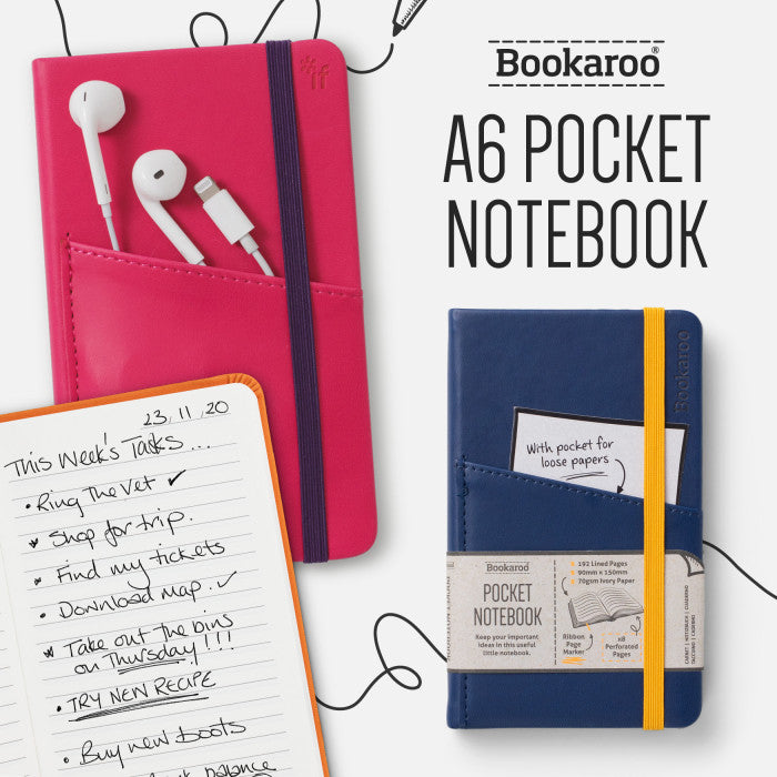ΣΗΜΕΙΩΜΑΤΑΡΙΟ IF BOOKAROO A6 - Μπορντώ