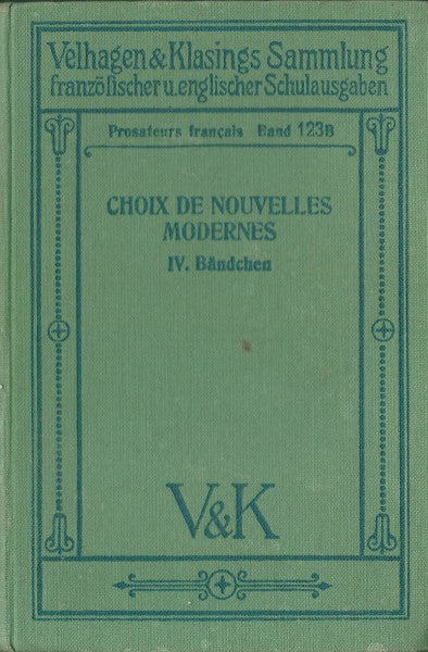 Choix de Nouvelles