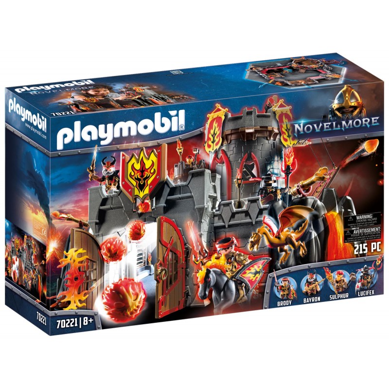 Playmobil Novelmore Φρούριο Ιπποτών Του Μπέρναμ 70221