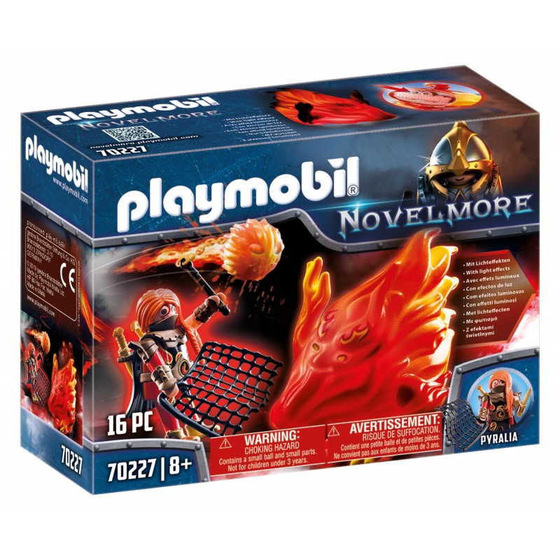 Playmobil Novelmore Φύλακας Του Μπέρναμ Με Πύρινο Στοιχειό 70227