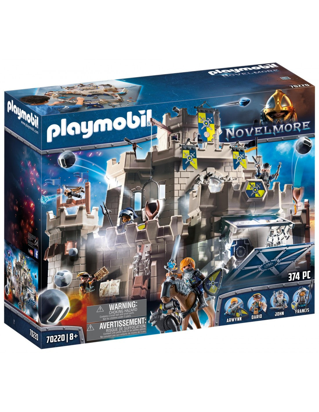 Playmobil Novelmore Μεγάλο Κάστρο Του Νόβελμορ 70220