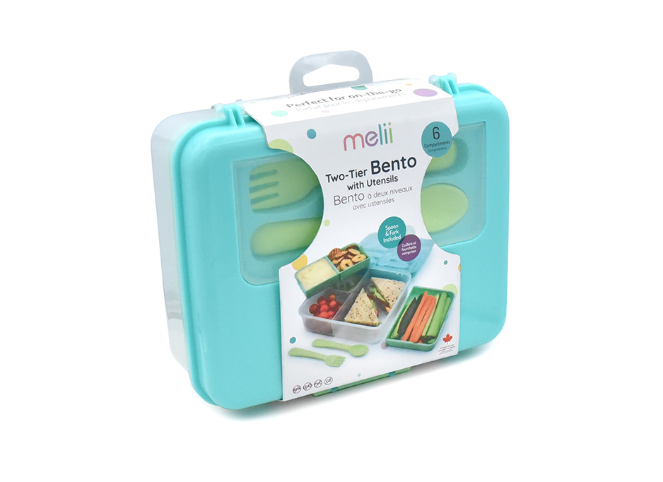 Melii Διώροφο Bento Lime-Mint-Blue  MEL21510