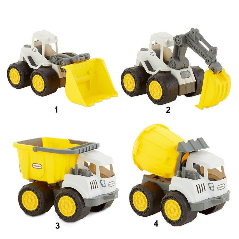 little tikes Οχήματα 2 Σε 1 – 4 Σχέδια LLT30000