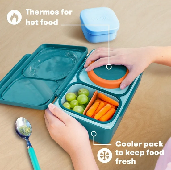 OmieBox® UP Φαγητοδοχείο -Θερμός Teal Green OMUP07