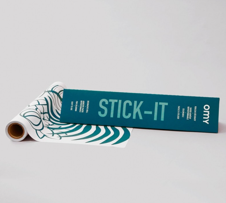 Omy Αυτοκόλλητο Ρολό Ζωγραφικής Tropical ROLLSTICK08