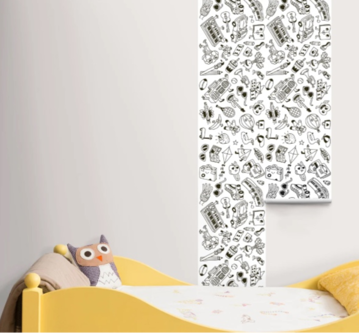 Omy Stick It Αυτοκόλλητο Ρολό Ζωγραφικής Pop ROLLSTICK01