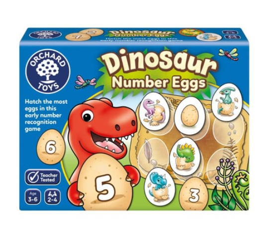 Orchard Toys Εκπαιδευτικό Επιτραπέζιο "Αυγά Δεινοσαύρων" για Παιδιά 3-6 ετών ORCH130