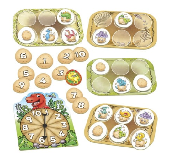 Orchard Toys Εκπαιδευτικό Επιτραπέζιο "Αυγά Δεινοσαύρων" για Παιδιά 3-6 ετών ORCH130