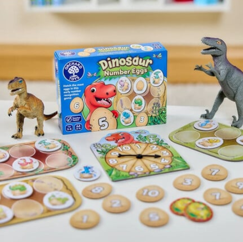 Orchard Toys Εκπαιδευτικό Επιτραπέζιο "Αυγά Δεινοσαύρων" για Παιδιά 3-6 ετών ORCH130
